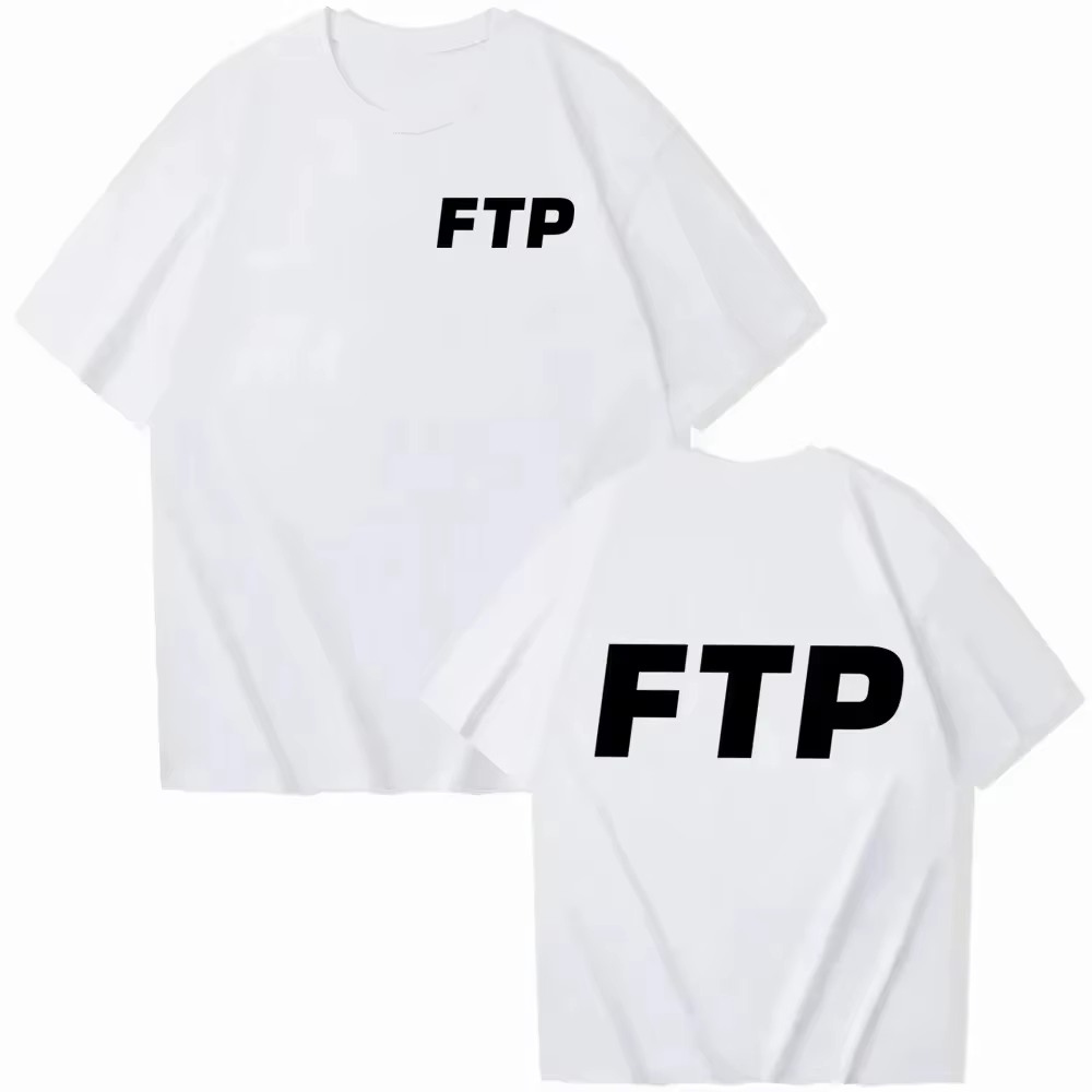 T-shirts imprimés FTP 2025 pour hommes et femmes