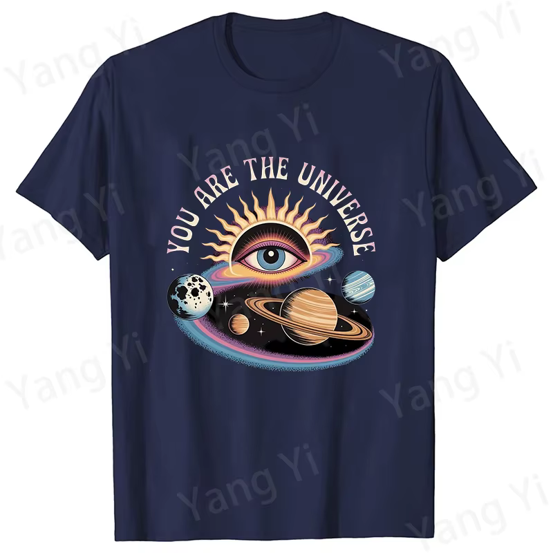 T-shirt imprimé « You Are the Universe » drôle