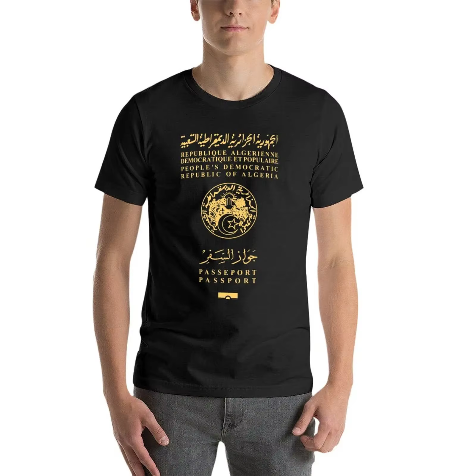 T-Shirt passeport algérien