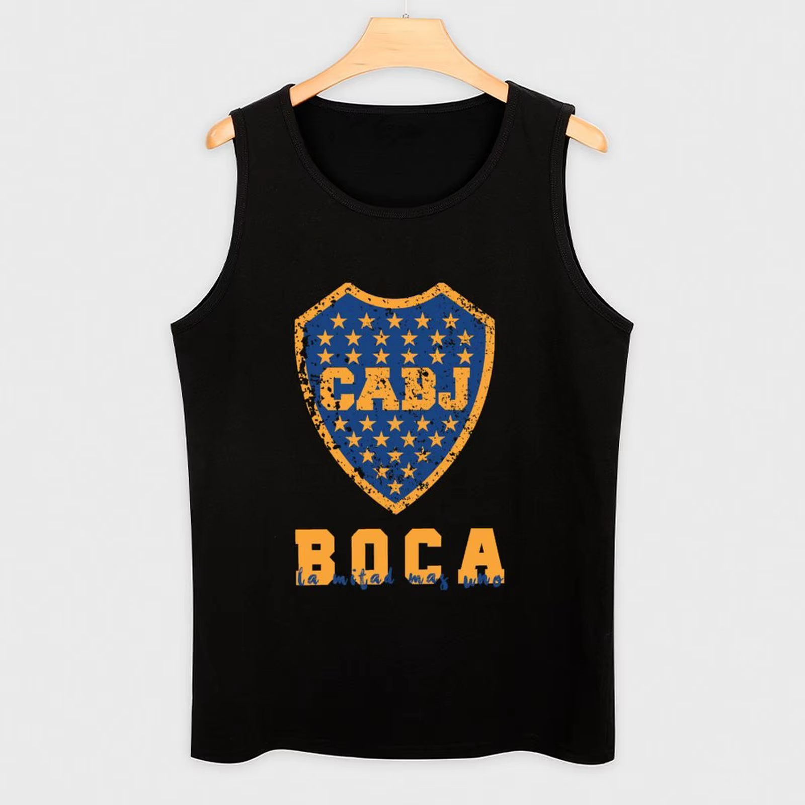 Boca Juniors, Argentine Débardeur sans manches chemise de sport homme fitness Gym t-shirt