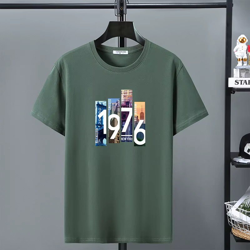 T-shirt rouge pour hommes