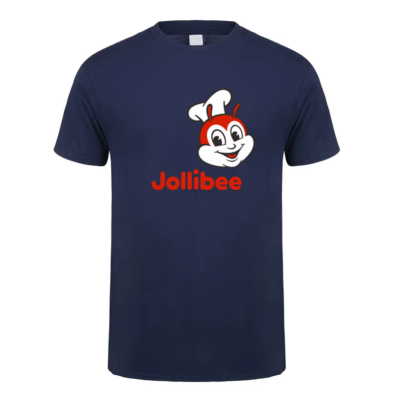 Jollibee t-shirt été hommes coton à manches courtes T-shirts drôle