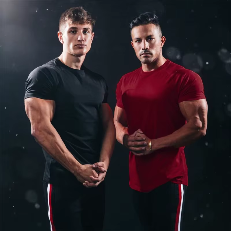 T-shirt uni pour homme
