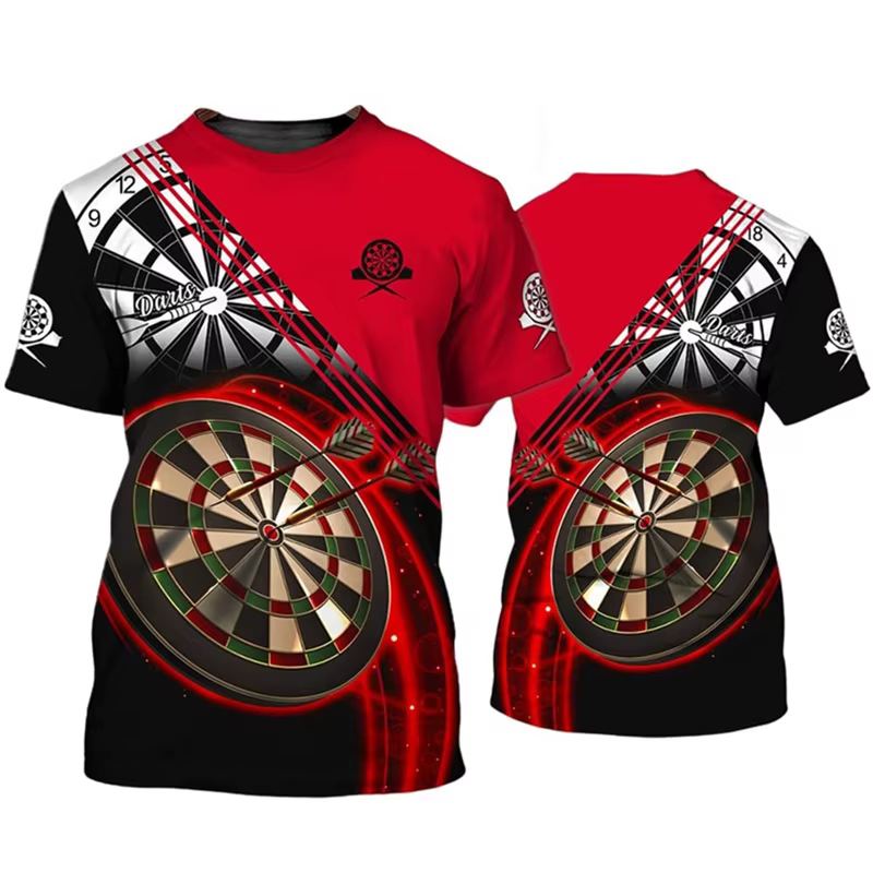 T-shirt Dart League pour hommes et femmes