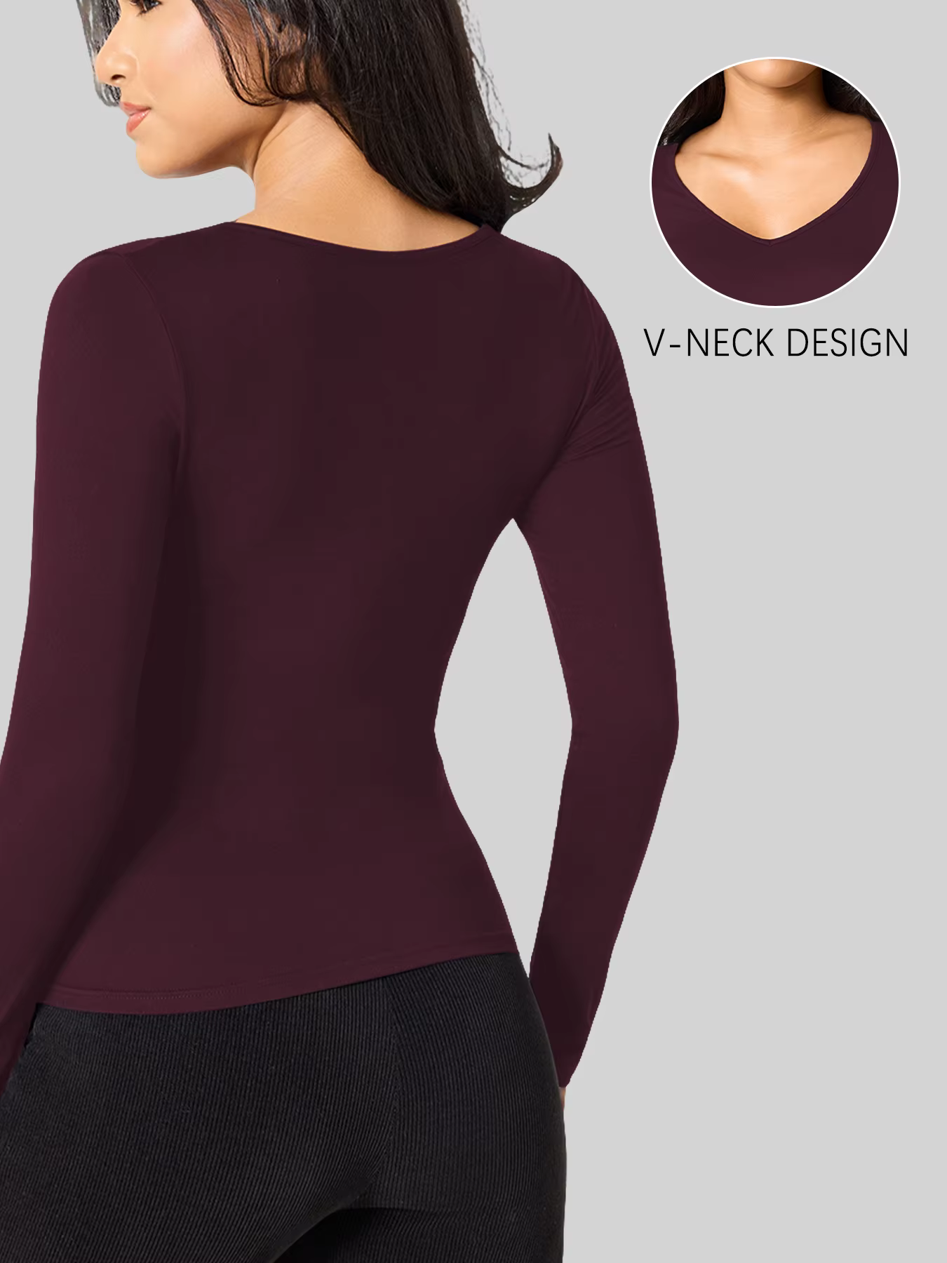 T-shirt à manches longues pour femmes