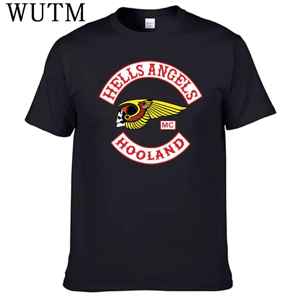 T-shirt pour hommes, 100% coton, Hell Angels Holland