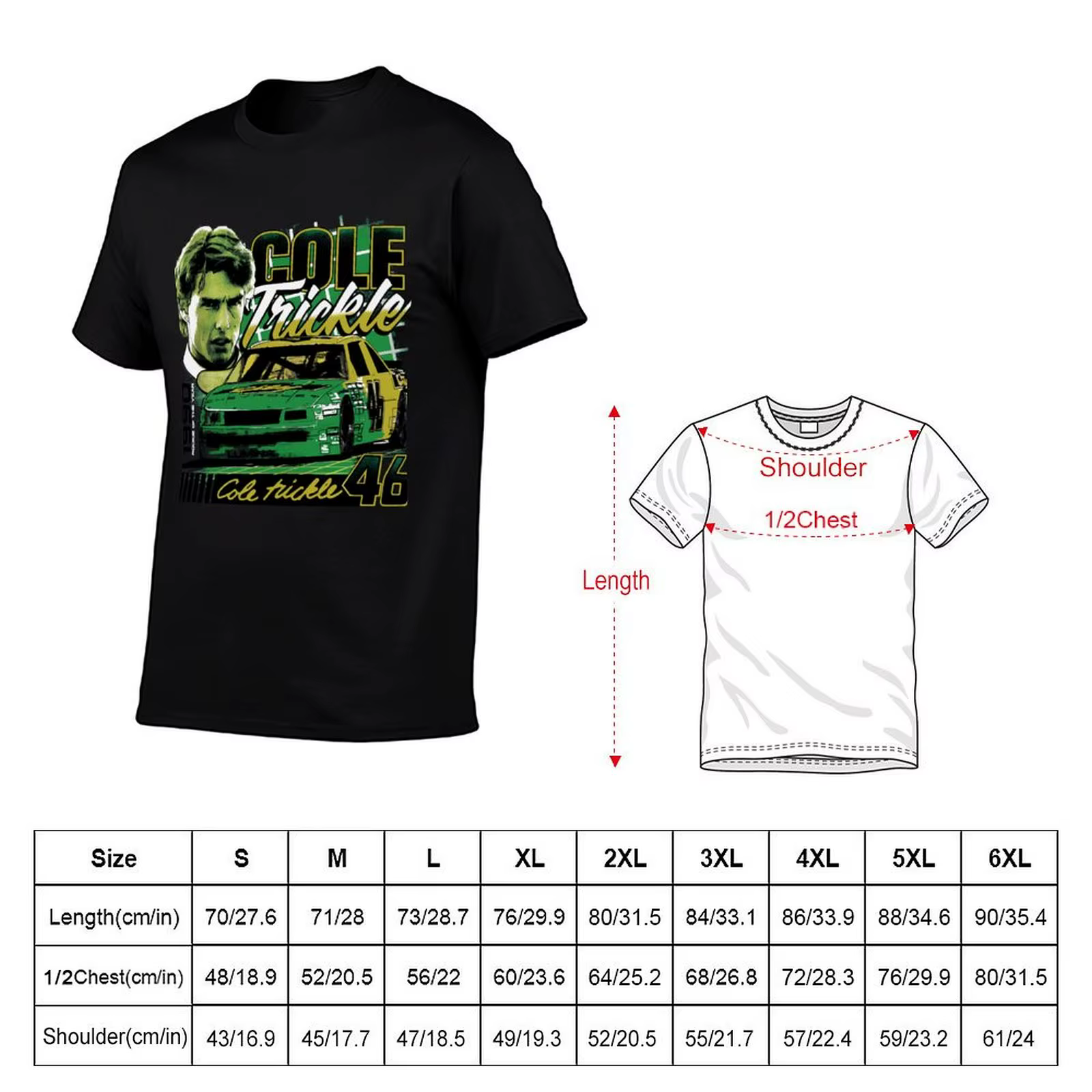T-shirt Denciof Thunder Cole Trickle pour homme