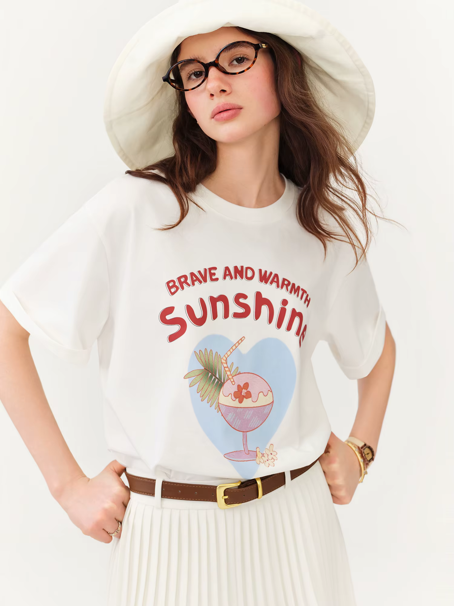 T-shirt à manches courtes pour femme FSLE