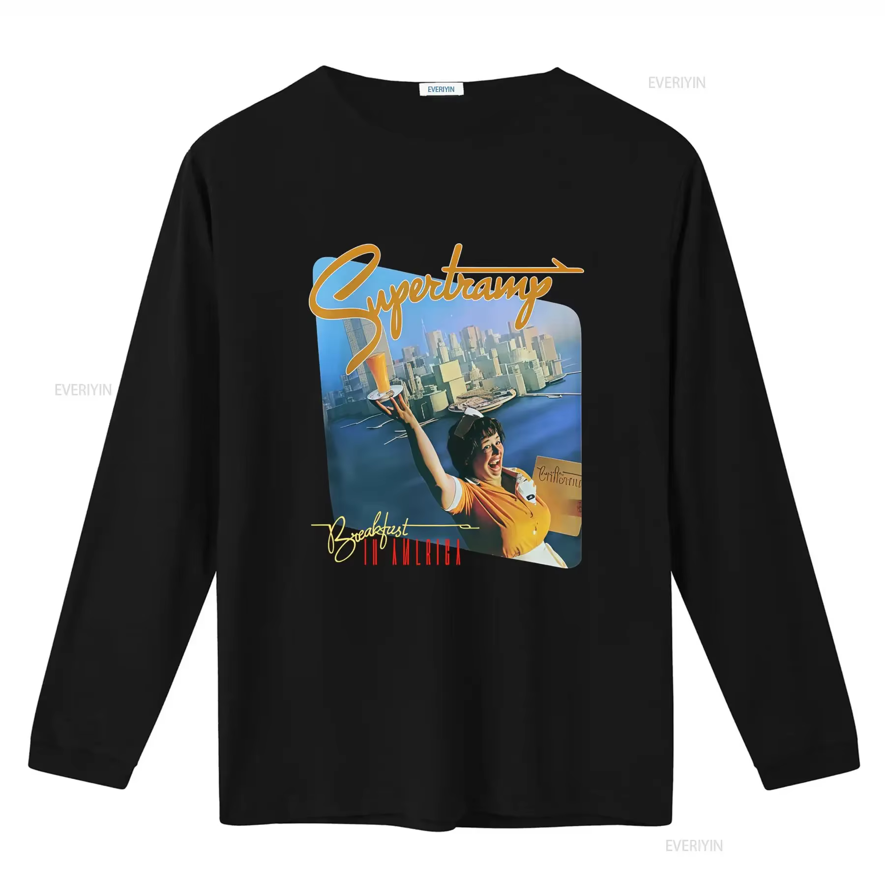 T-shirt Supertramp Breakfast In America Rock Band