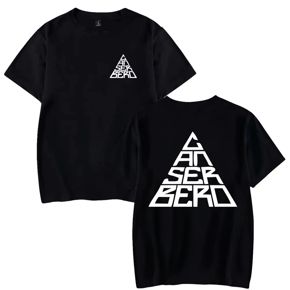 Canserbero-T-shirt à manches courtes pour hommes et femmes