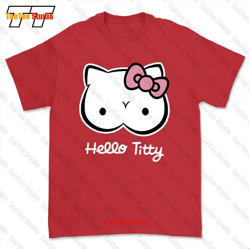 T-shirt Hello Titty Design, T-shirt BRQW