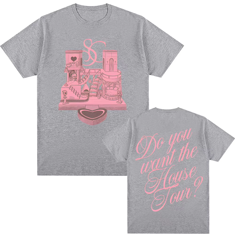House Tour T-Shirt 2026 nouveau style Sabrina charpentier identique au site officiel haute qualité