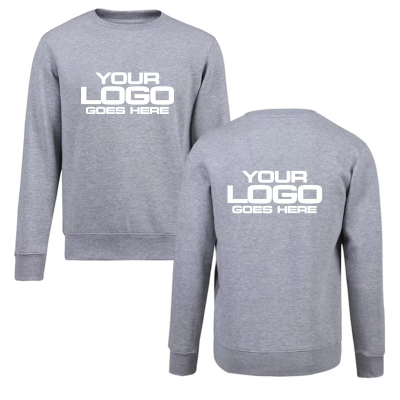 Sweat-shirts personnalisés concevoir votre propre texte Photo Image sweat à capuche coton hommes femmes pull