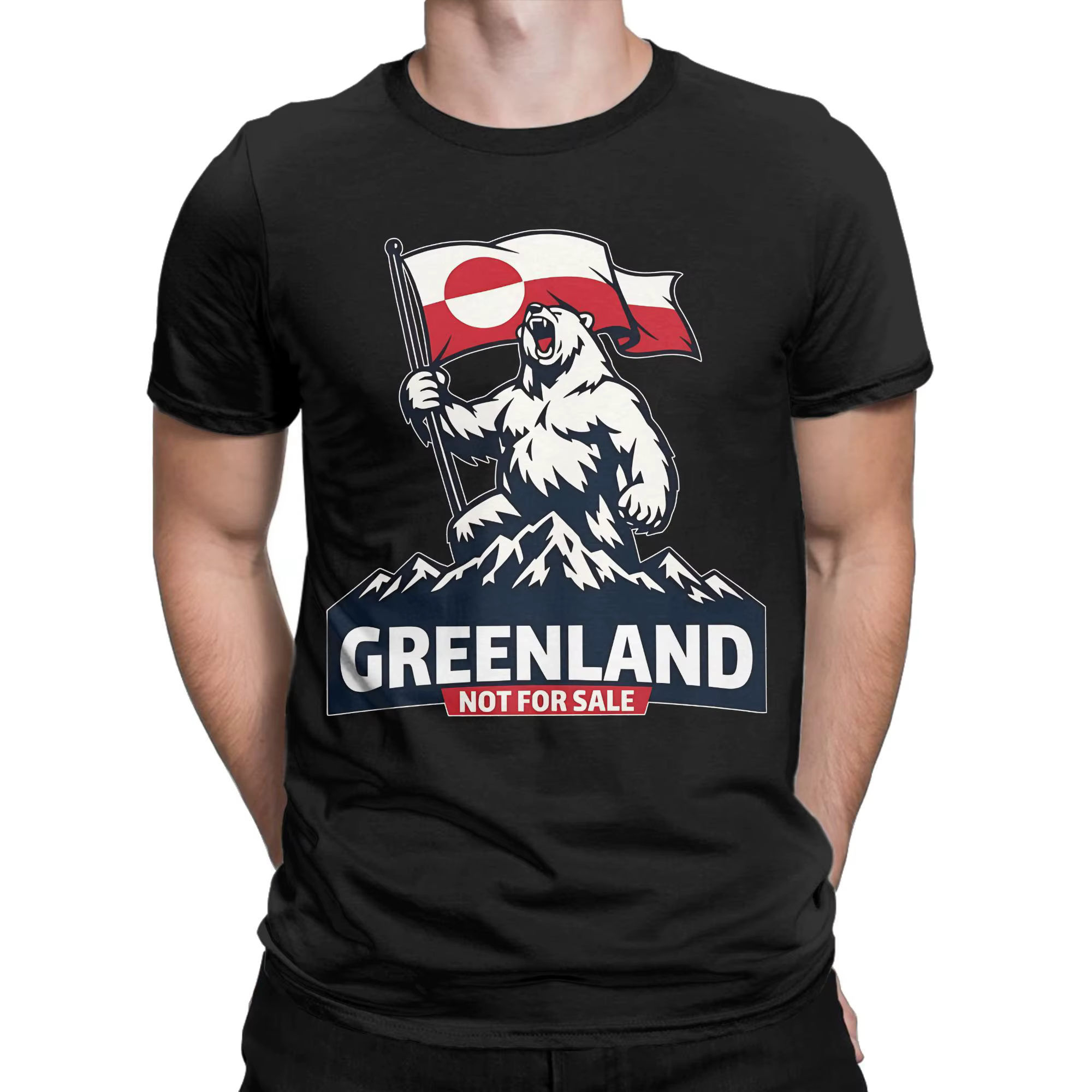 T-shirt en coton 100% pour hommes