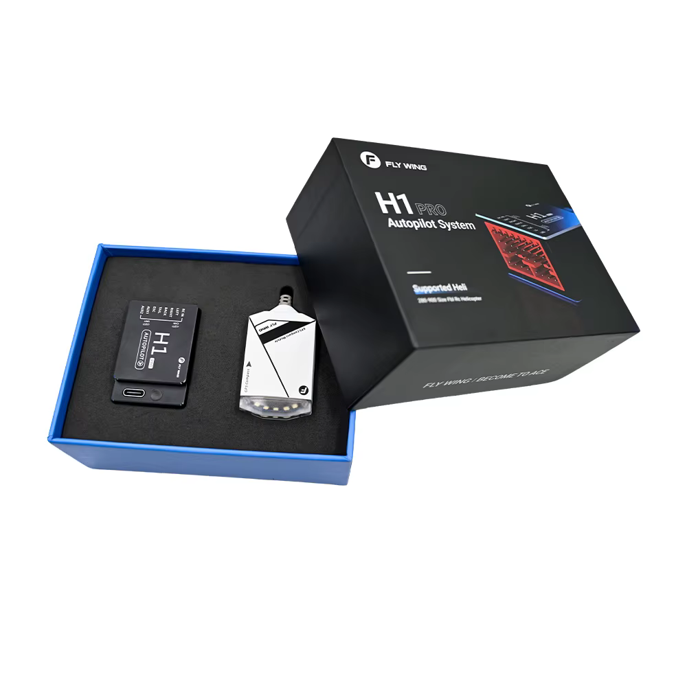 Contrôleur de vol FLYWING H1 Pro - Contrôleur de vol d'hélicoptère haute performance compatible avec les systèmes de contrôle de vol H3/HR3 FLY WING H1
