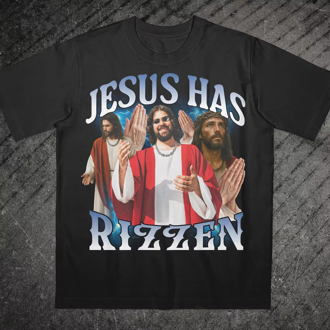 T-shirts chrétiens jésus vous aime T-shirt col rond été coton