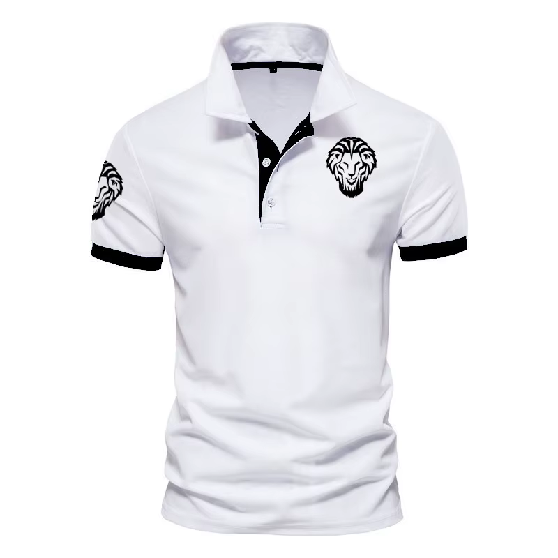 POLO pour hommes de taille européenne Leon Athletic Club de Bilbao Harajuku hip-hop street fashion été impression