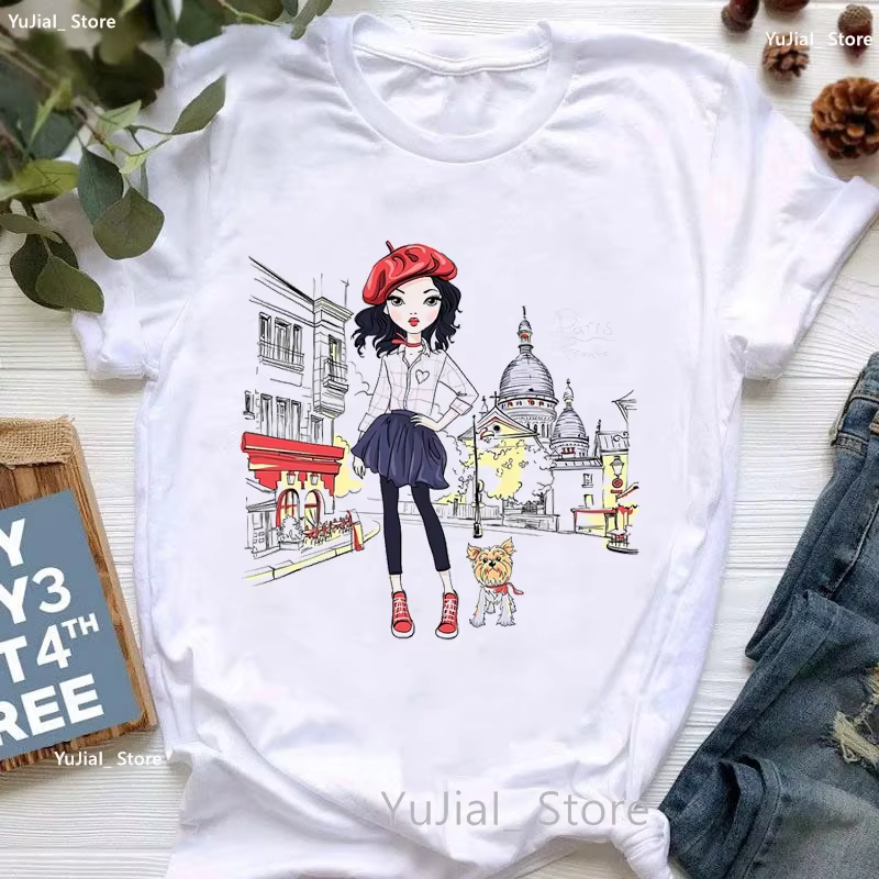 T-shirt manches courtes femme