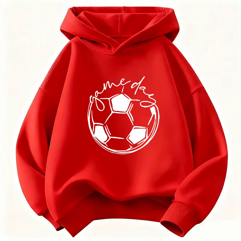Sweat-shirt à capuche Fun Football Game Day