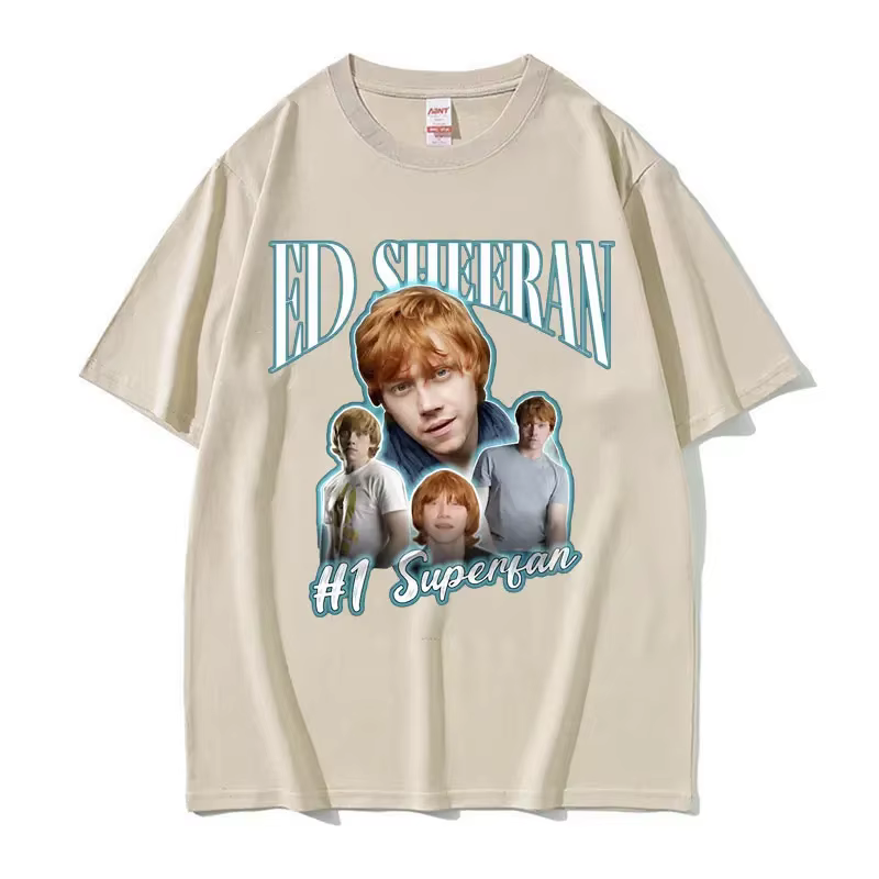 T-shirt drôle Ed Sheeran Number One Superfan Meme pour hommes