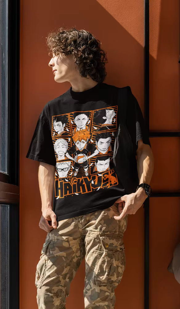 T-shirt de volley-ball Haikyuu Kuroo Tetsurou Kozporina Kenma