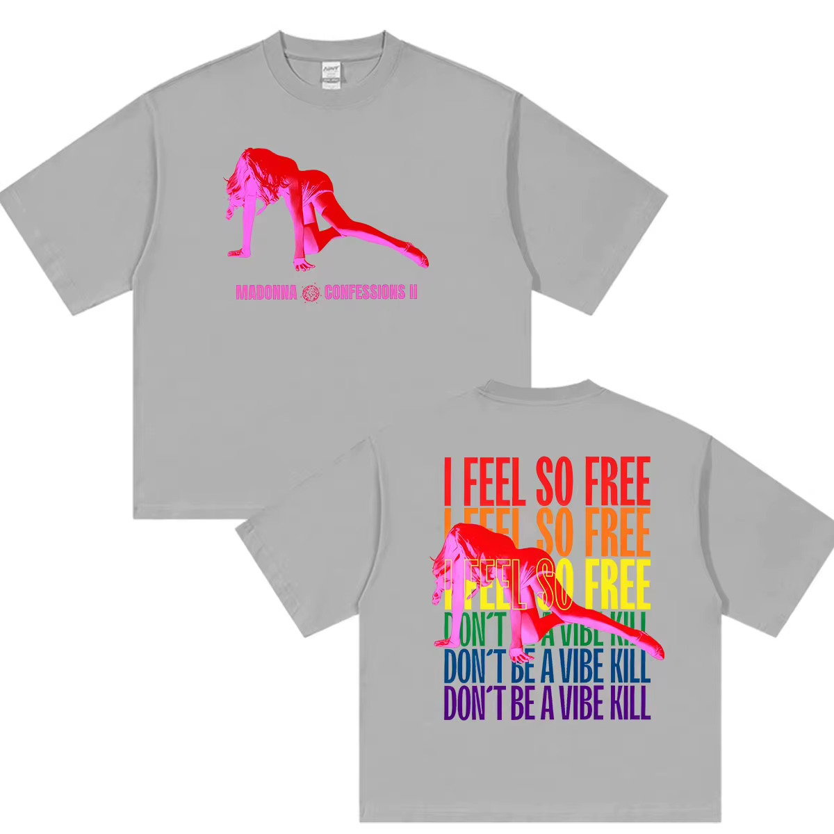 T-shirt Madonna « Confessions II » 2026 | T-shirt en coton lourd 230g