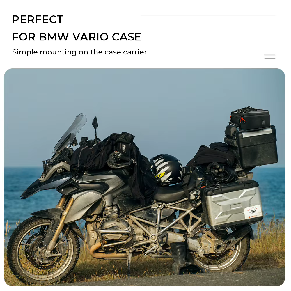 Porte-bagages supérieur pour BMW Vario, pour BMW R1200 1250 GS R1200GS R1250GS LC ADV F750 dventure, sacs à bagages, étuis Vario 2022