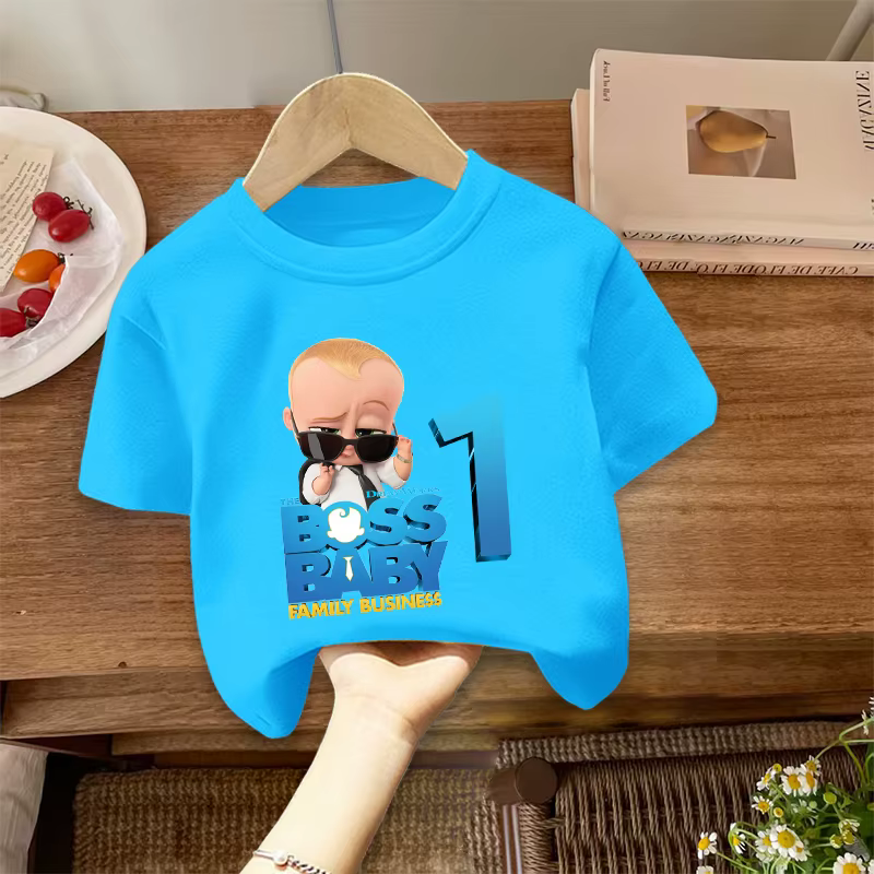 T-shirt mignon Baby Boss pour garçons