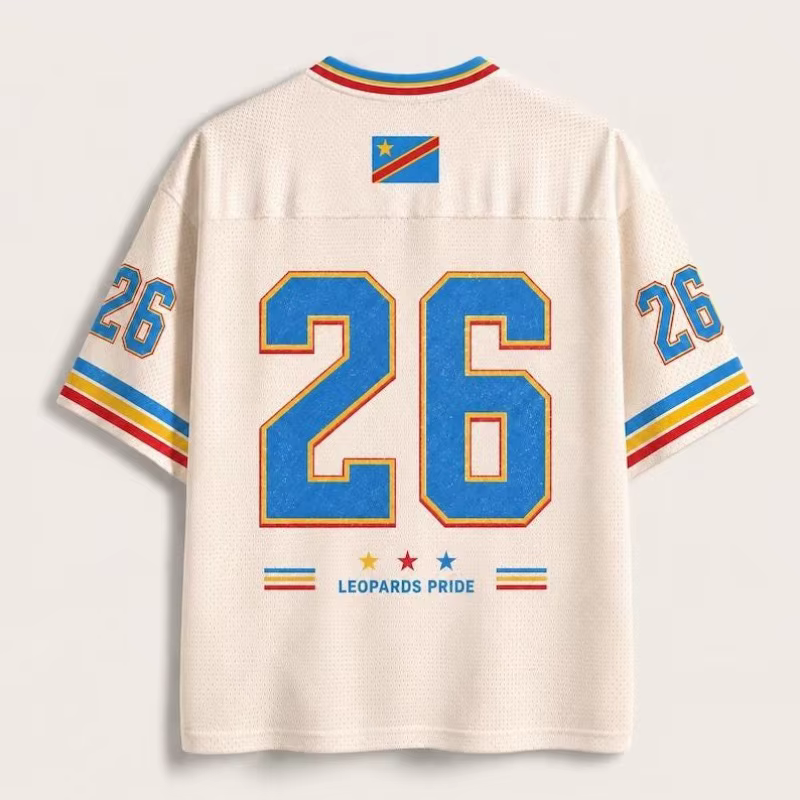 T-shirt de sport respirant style Congo été 2026