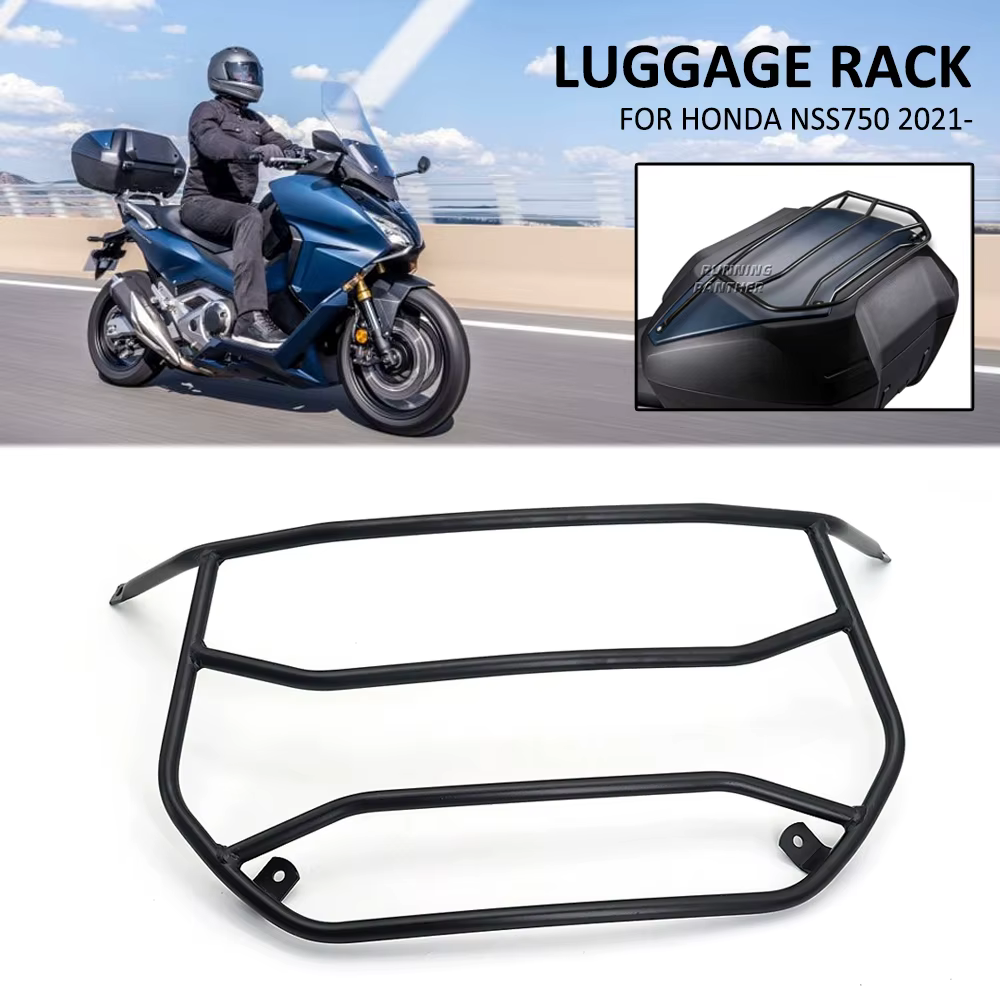 Boîtier supérieur arrière de moto pour Honda Forza750 NSS750 NSS, étagère Tour Pack, rail T1, Electrolux, coffre à bagages, 750, 2021, 2022, nouveau