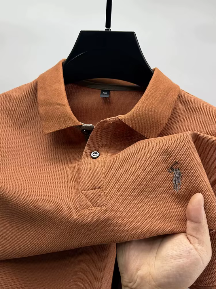 Marque haut de gamme 100% coton manches courtes polo shirt hommes été mode Designer nouveau poney broderie Casual t