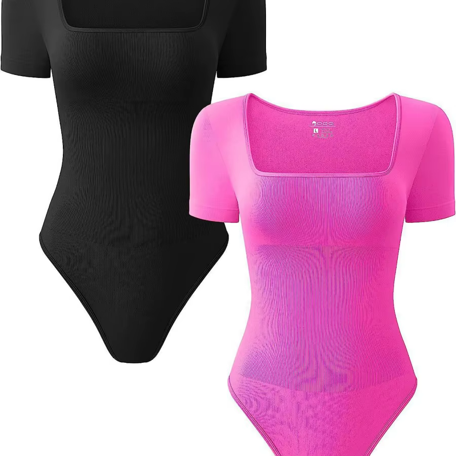 Combinaison de yoga sans manches pour femme, col carré, maillot de bain une pièce d'été, lingerie sexy, combinaison de sport et fitness pour femme