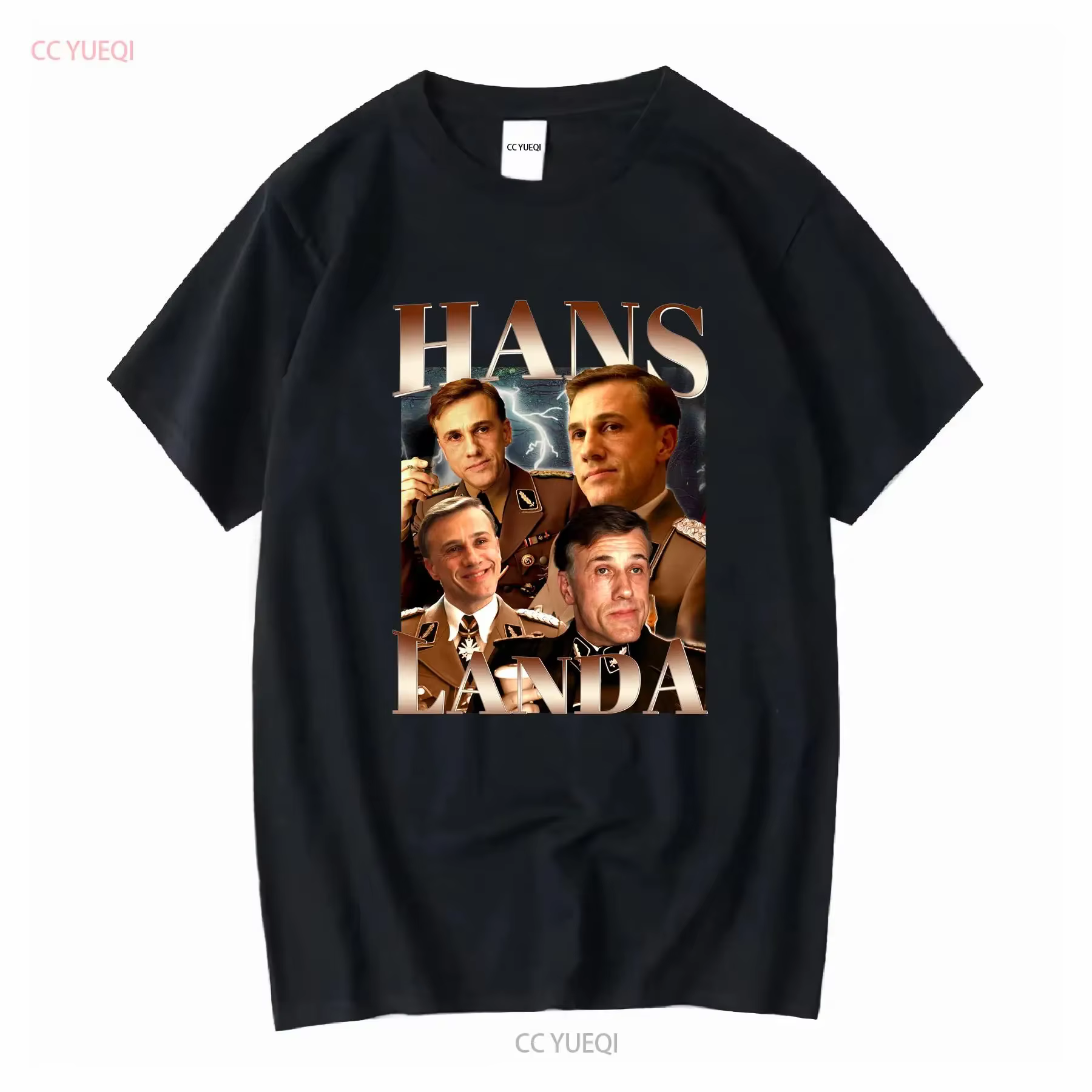 HANS LANDA T-shirt rétro Christoph Waltz Vintage Fan Cl
