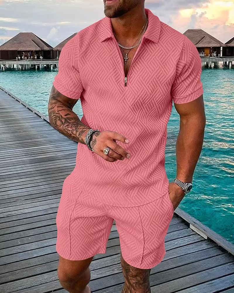 Hawaii nouveau costume Polo pour hommes mode