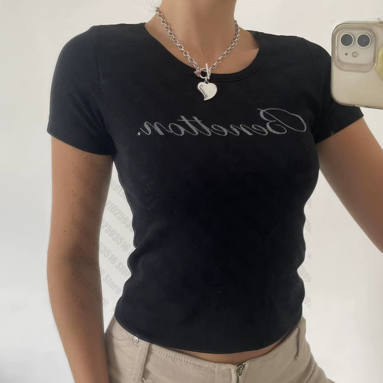 T-shirt graphique Star Girl pour femmes