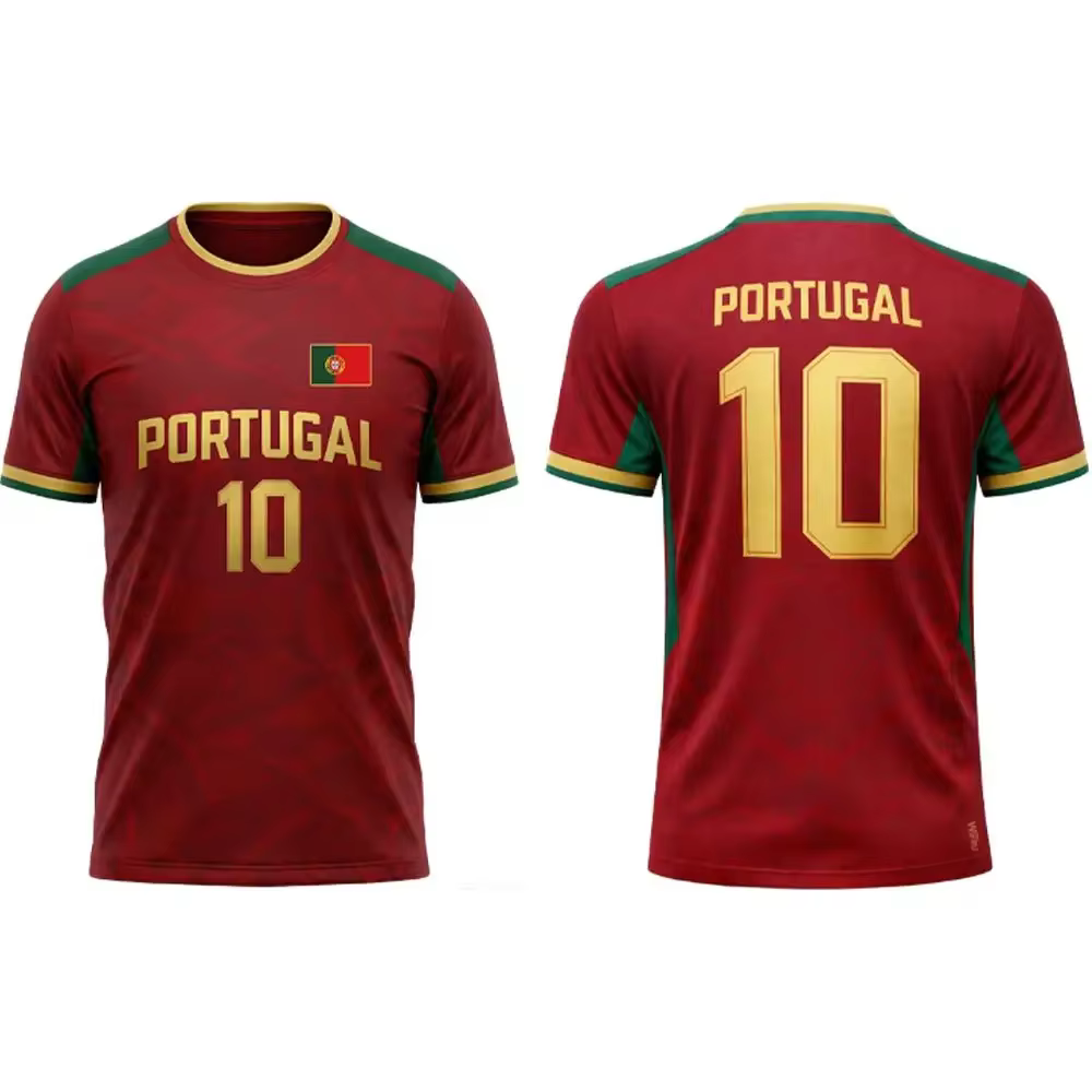 T-shirt imprimé de style portugais