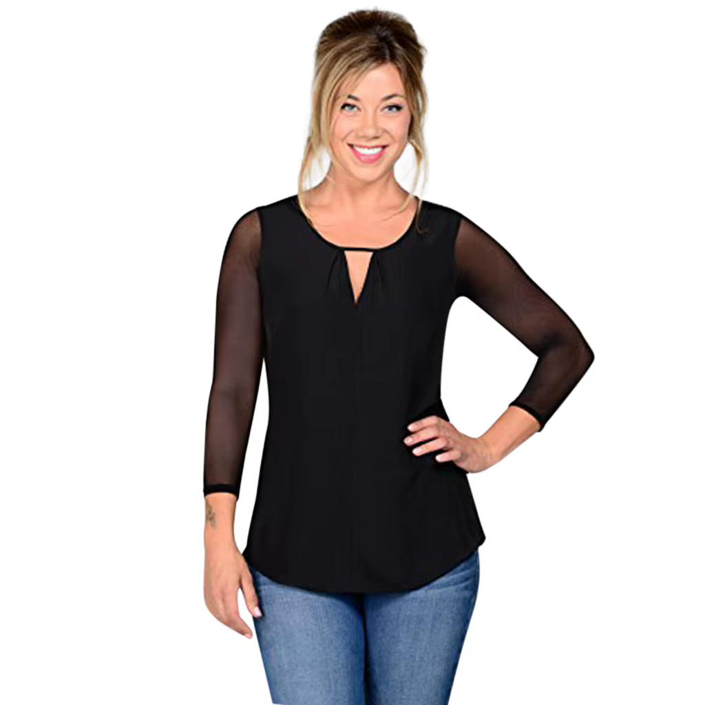 Maillot de corps à manches longues pour femmes