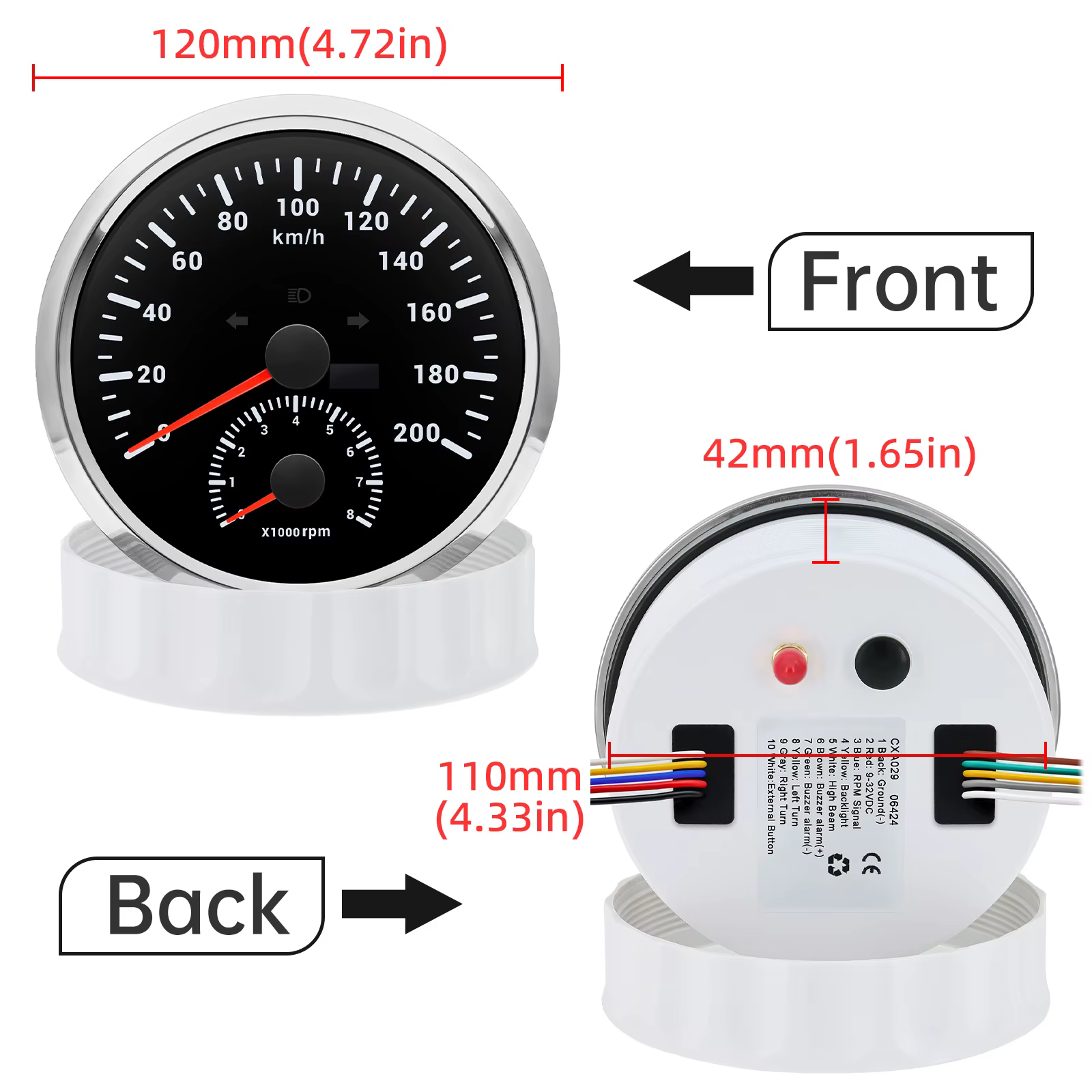 Compteur de vitesse automatique