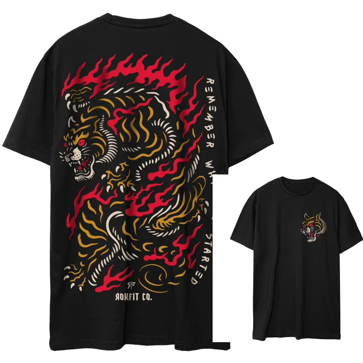 T-shirt RokFit 'Dare To Fail' Street Tee _ Streetwear de haute qualité