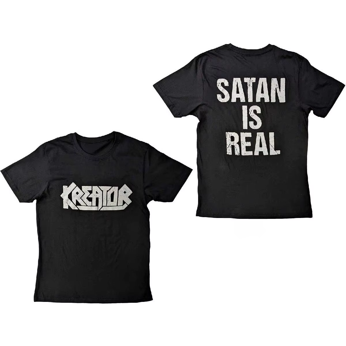 T-shirt en coton graphique Kreator unisexe