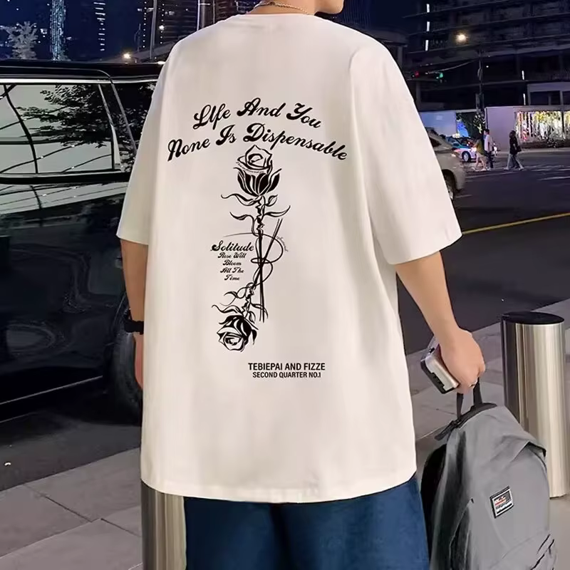 T-shirts graphiques rétro rose été 2026 pour hommes
