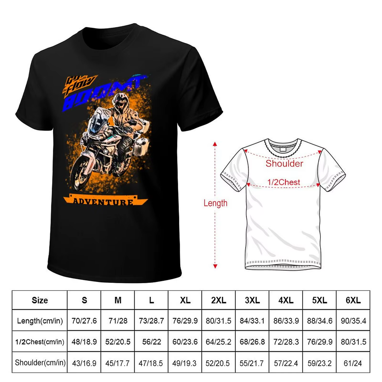 CFMoto-T-Shirt pour Homme, Vêtement Esthétique, Pack, 800