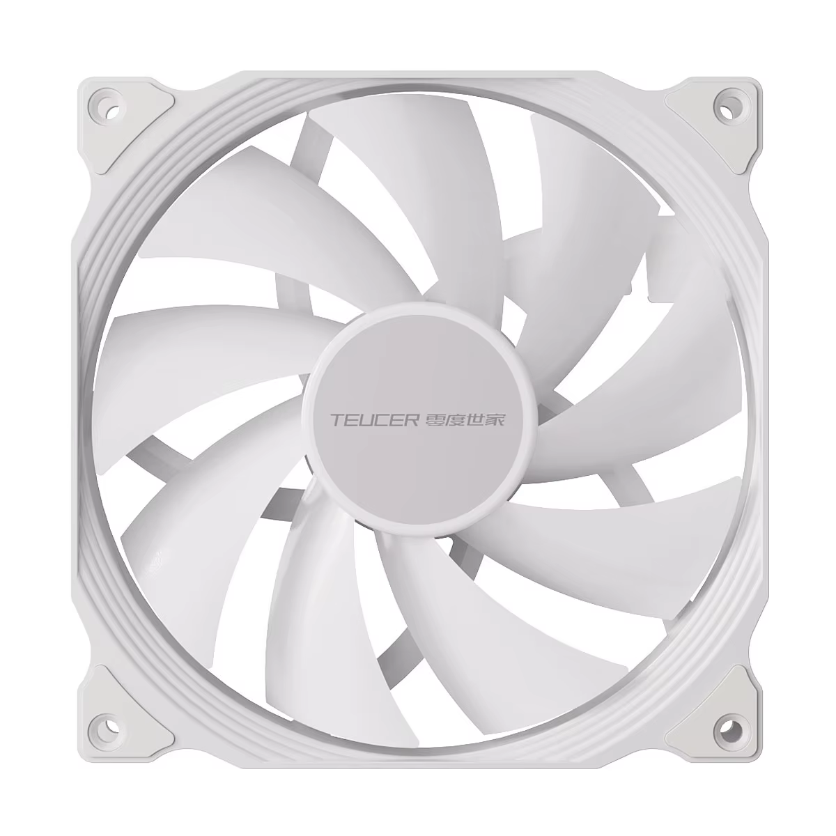 TEUCER 140mm 600-1500 tr/min ventilateur de boîtier haute Performance 4Pin PWM contrôle Intelligent de la température