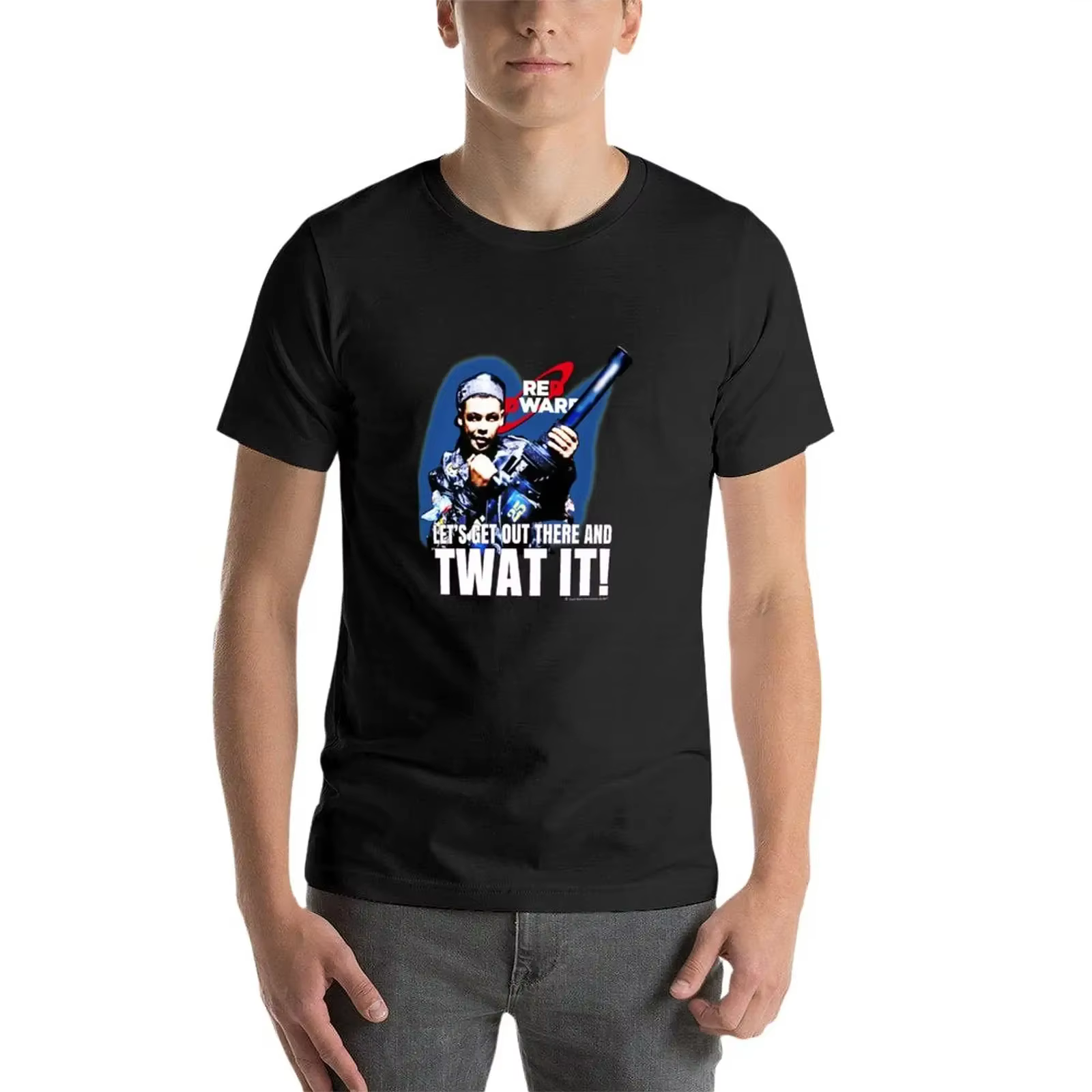 T-shirt nain rouge pour hommes