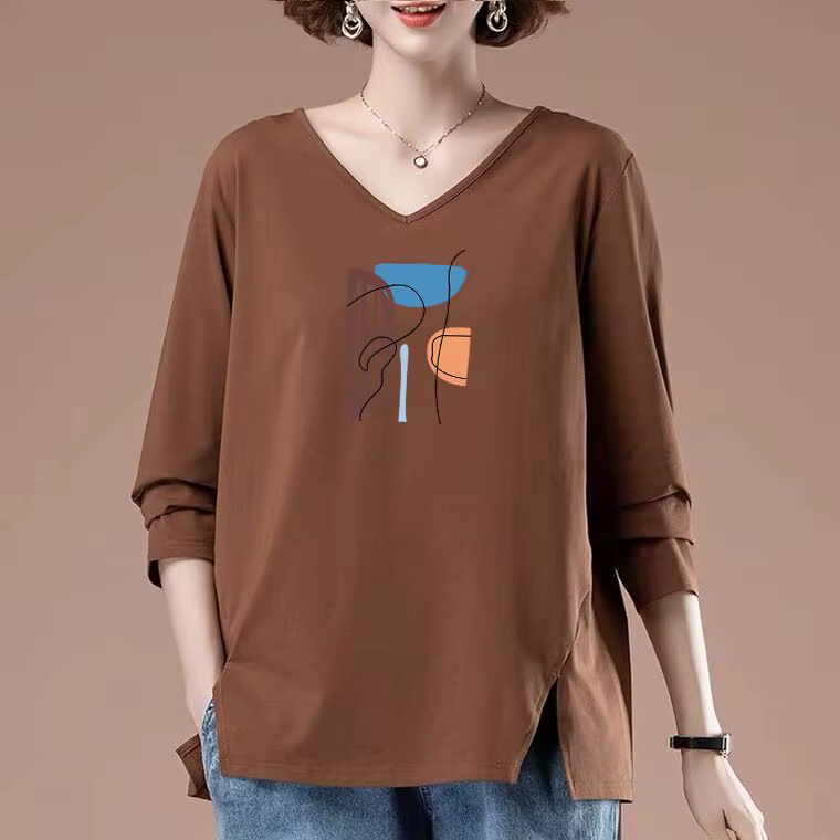 T-shirt à manches longues pour femmes