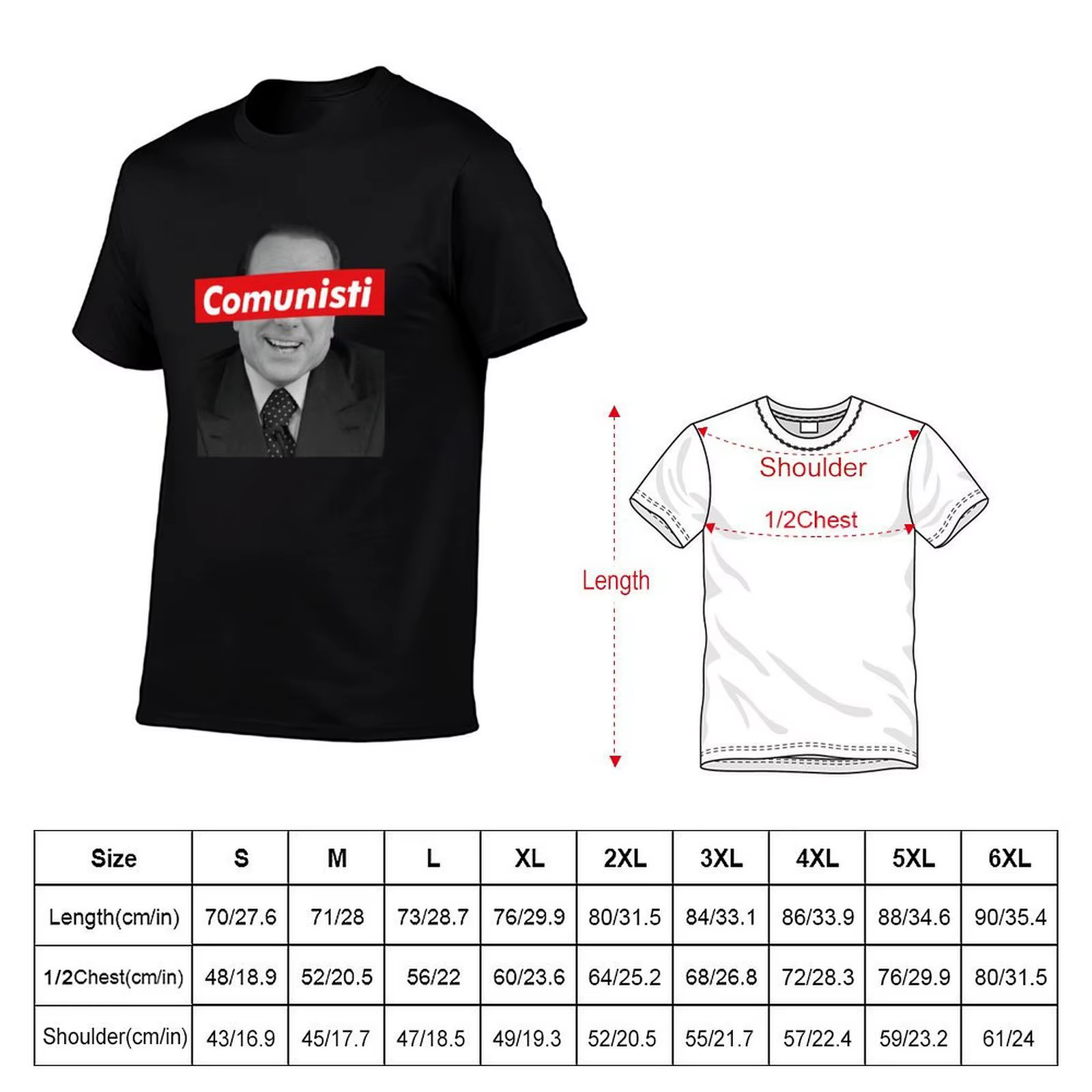 Berlusconi communisti T-Shirt