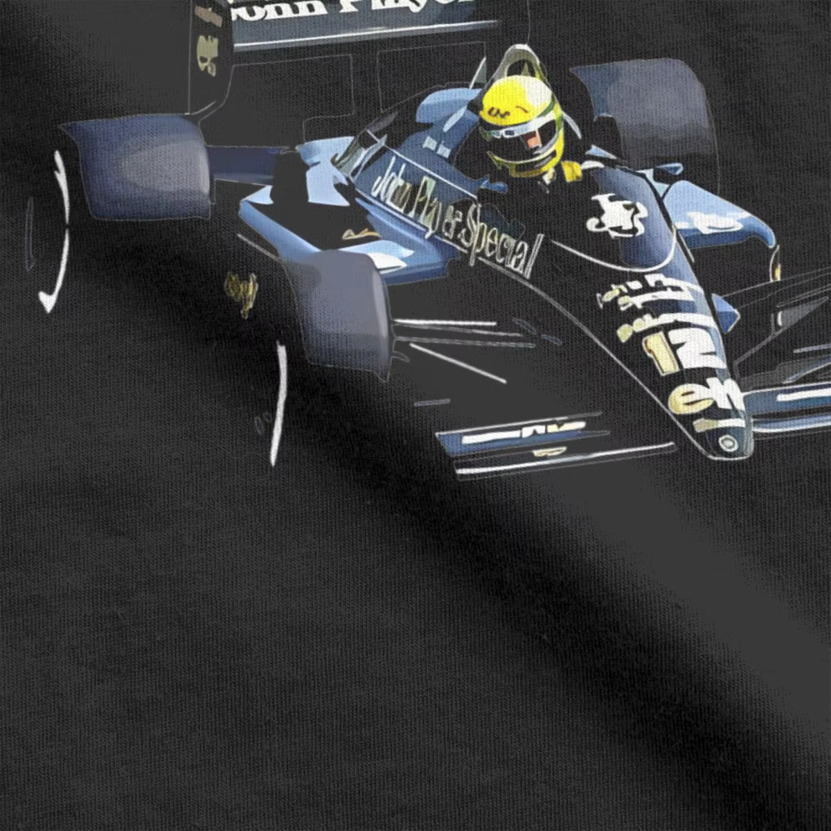 Ayrton Scannelle-T-shirt à manches courtes et col rond pour homme
