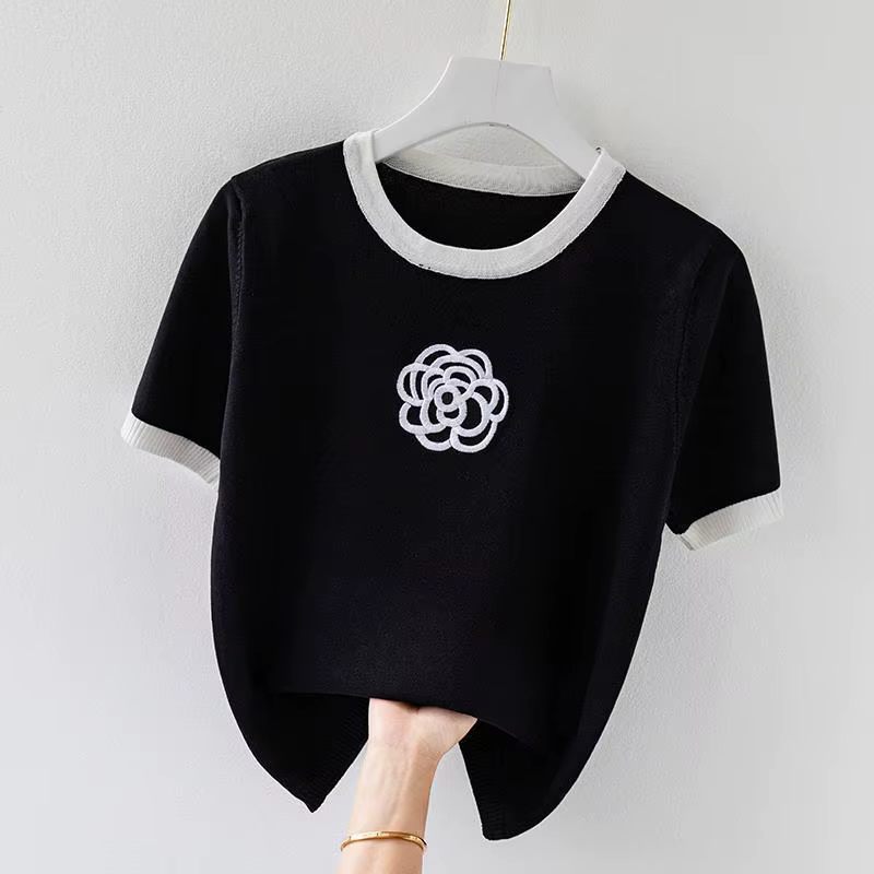 T-shirt tricoté pour femmes