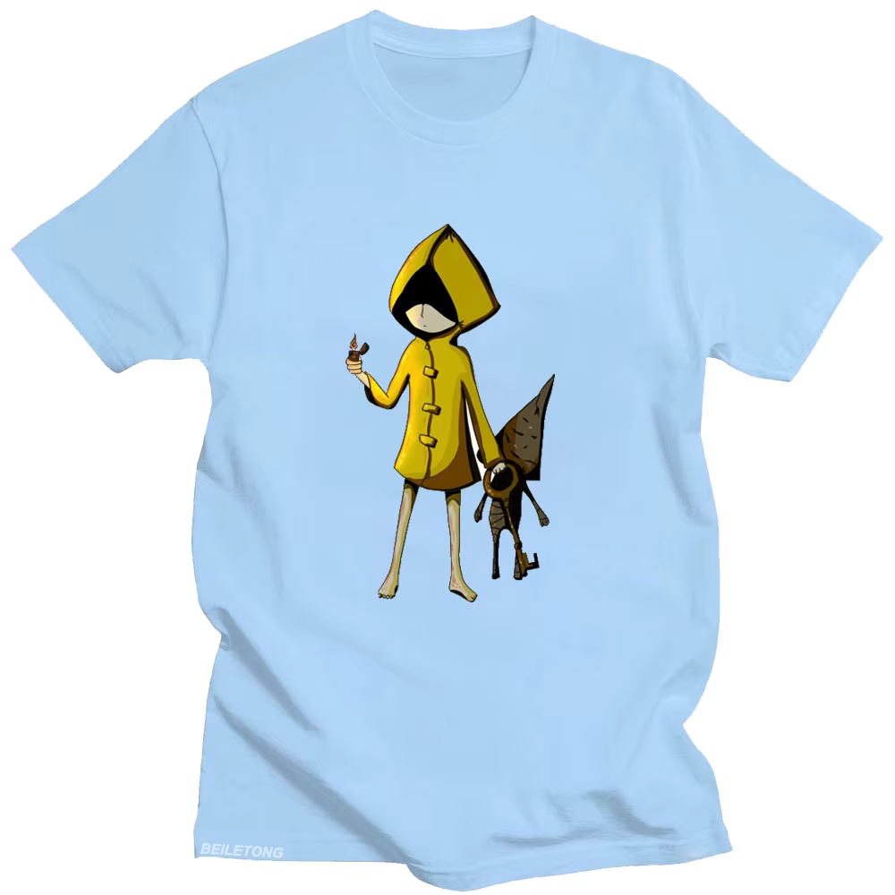 T-shirt à manches courtes Little Nightmares Mono Cartoon Print