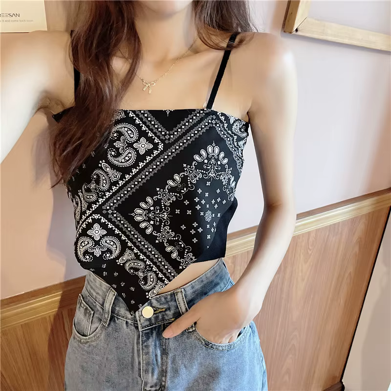 Femme Sexy Floral débardeurs femmes Corset